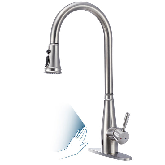 ARRISEA Touchless Sensor Faucet With Pull-down Sprayer CF-15029-Arrisea