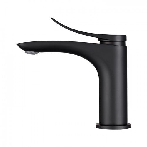 MP-11064 Black Deck-mount Hot And Cold Basin Faucet