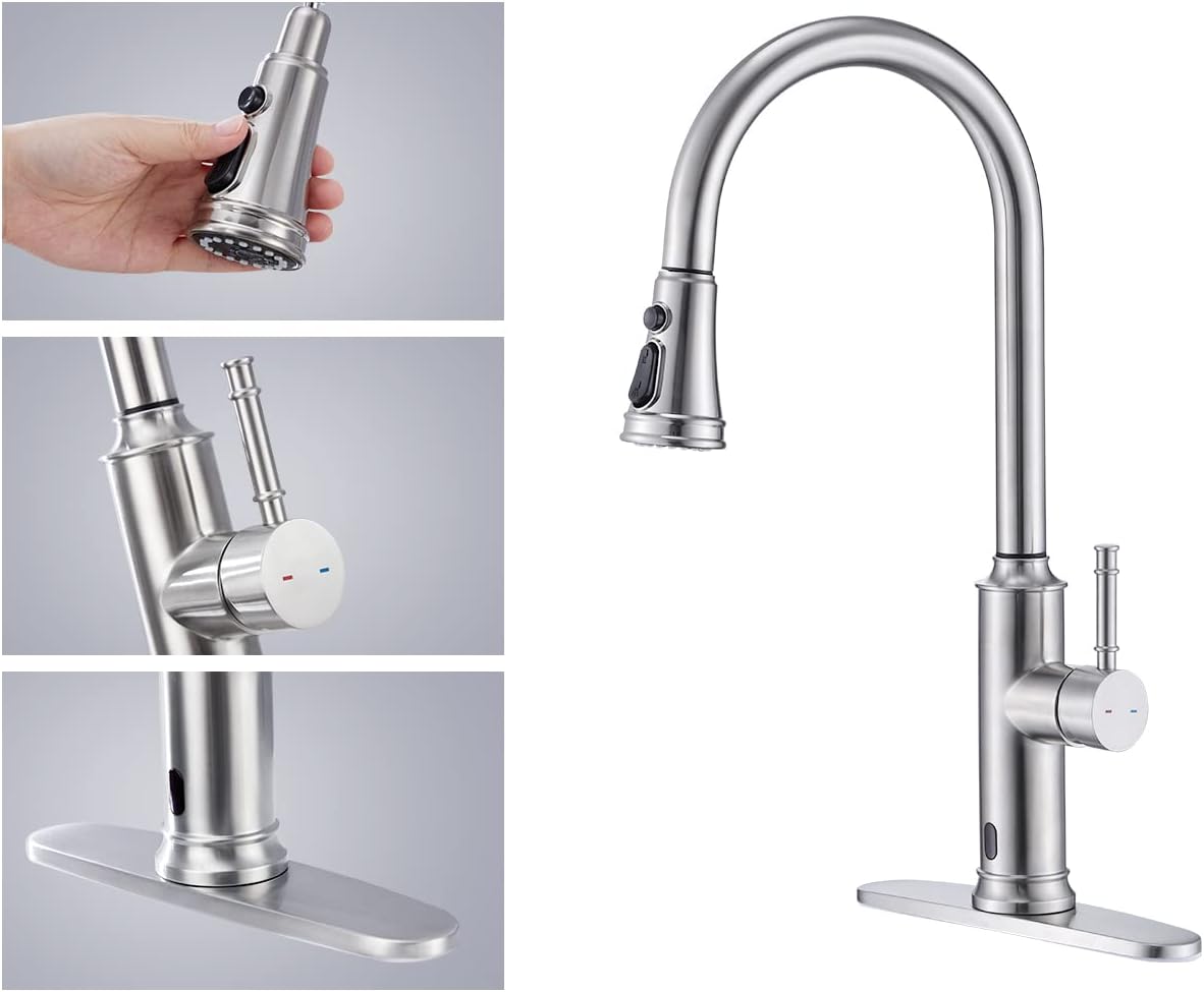 Touch Faucet Pull Down Kitchen Faucet CF-15026