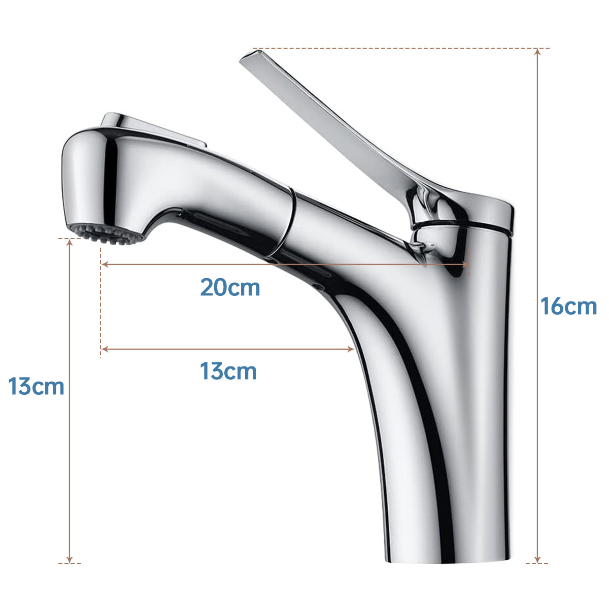 [Wholesale only] MP-41003 Pull out the basin faucet-Arrisea